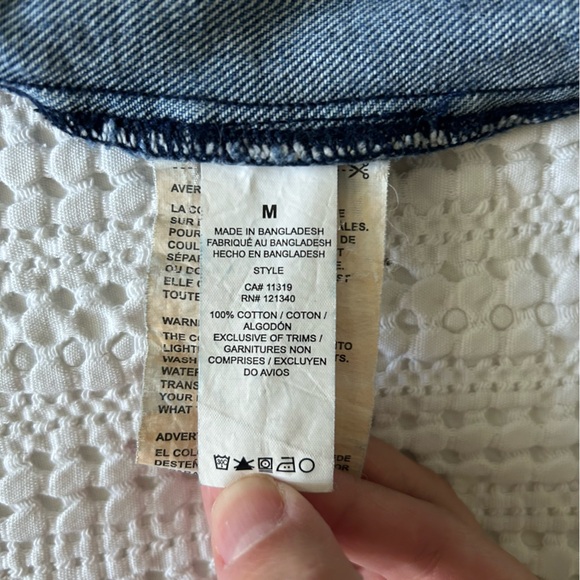 Denim Mini Skirt 100% cotton - Picture 7 of 7